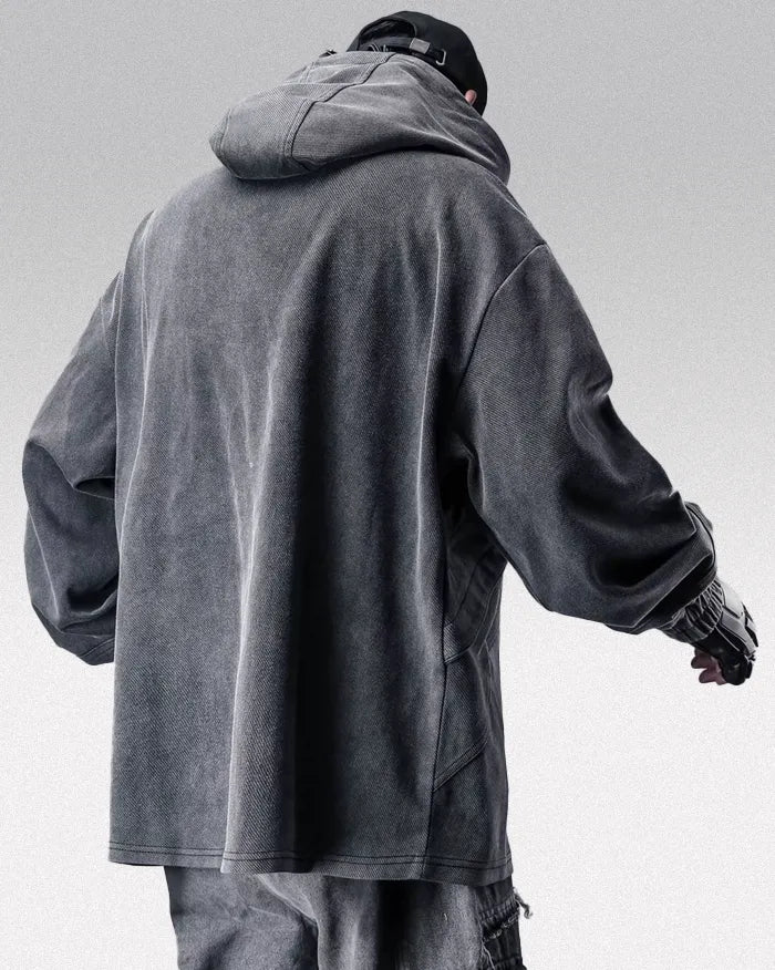 Washed Hoodie ’Kiryu’