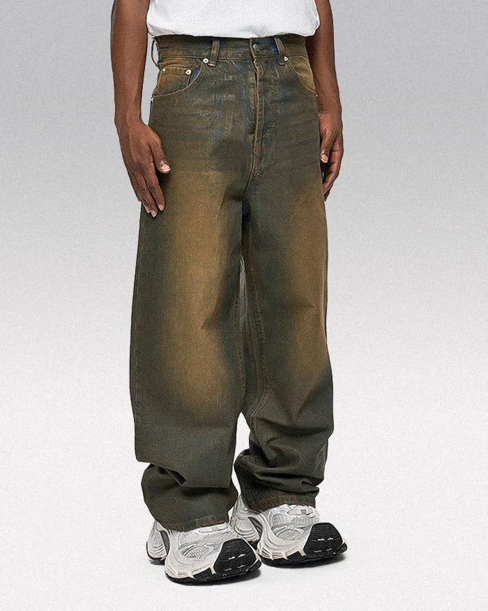 Wax coated jeans ’Nomi’ - TECHWEAR STORM™