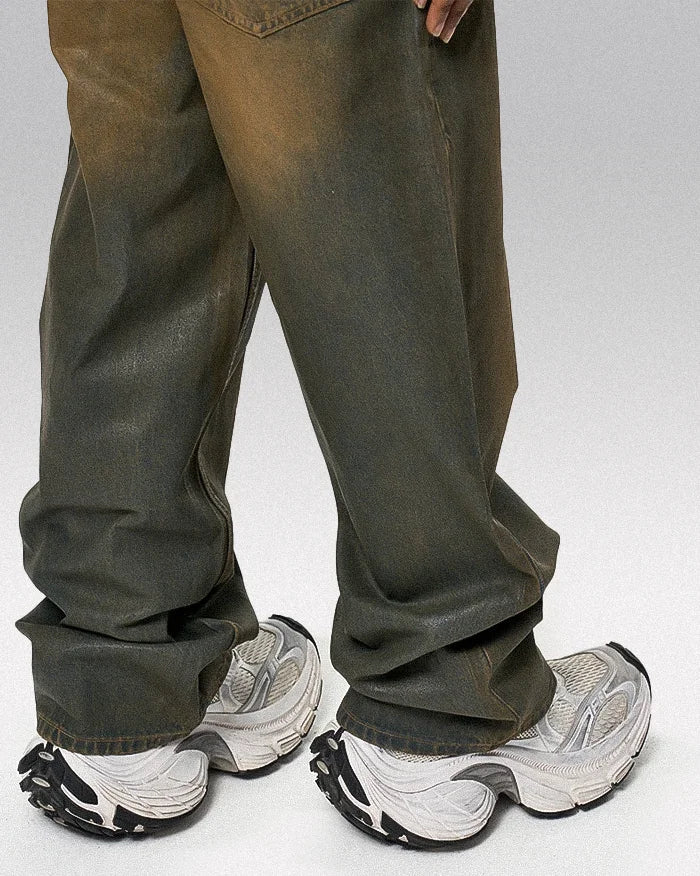 Wax coated jeans ’Nomi’ - TECHWEAR STORM™