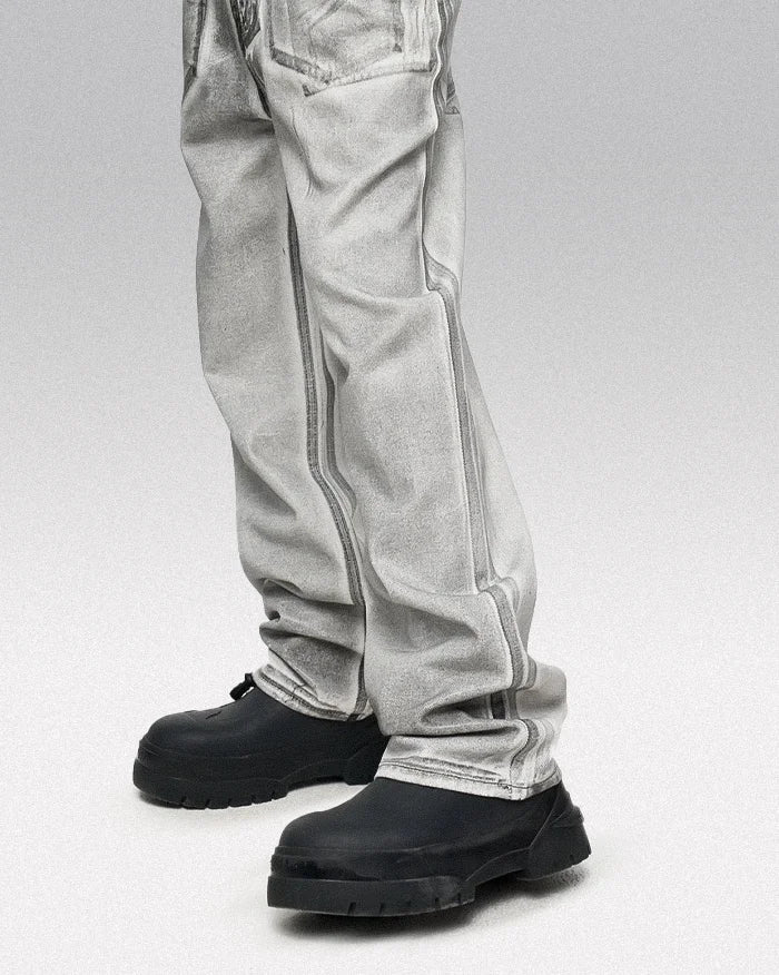 Waxed Jeans ’Nishino’ - TECHWEAR STORM™