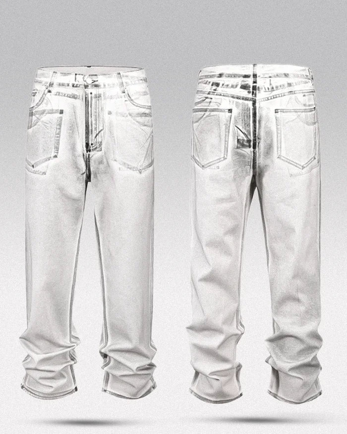 Waxed Jeans ’Nishino’ - TECHWEAR STORM™