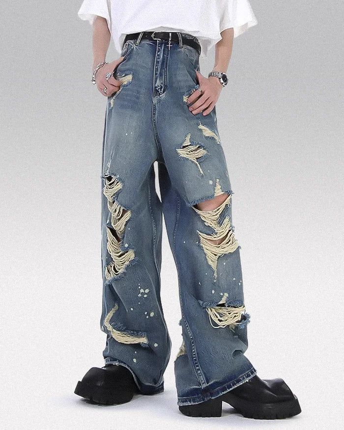 Wide leg jeans Y2k ’Takami’ - TECHWEAR STORM™