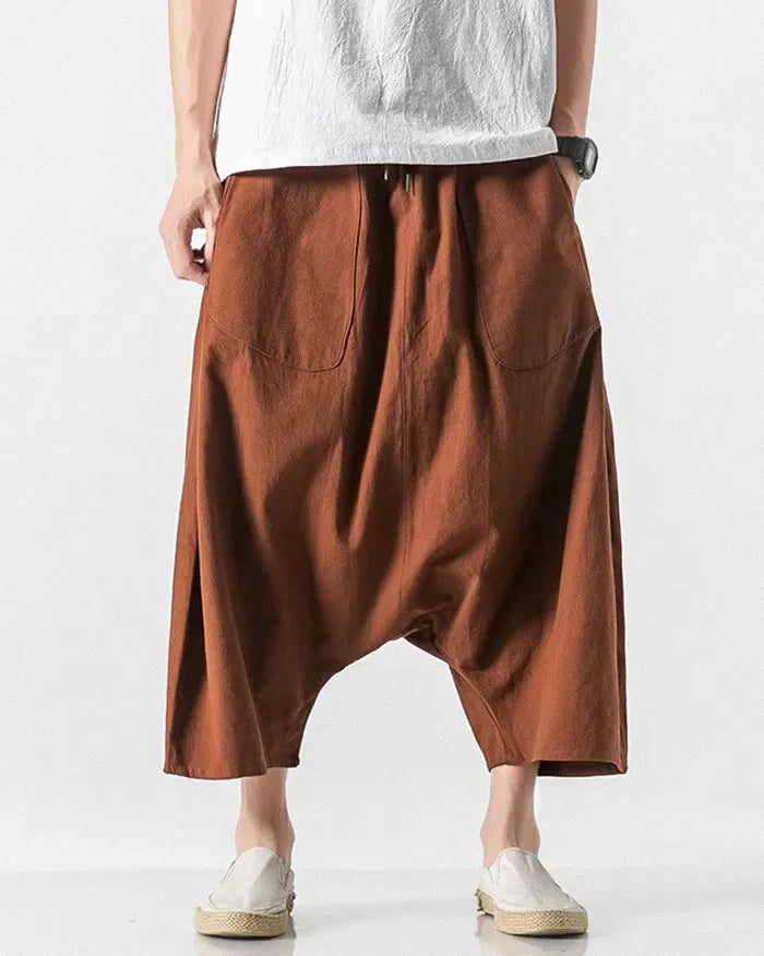 Wide leg linen pants ’Kisawa’