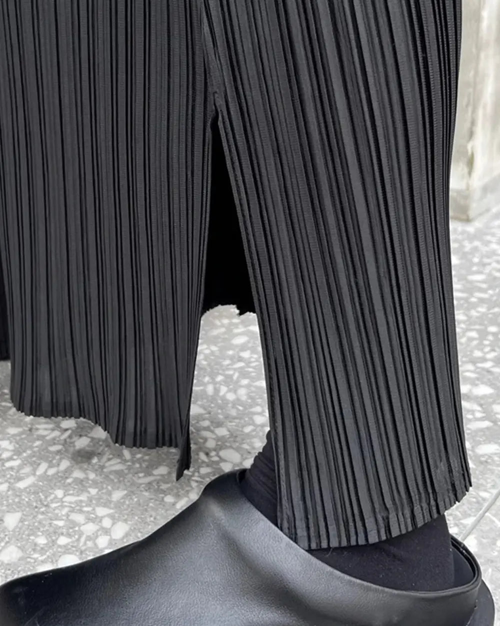 Wide leg trousers for women ’Fukuya’ - Black / One Size