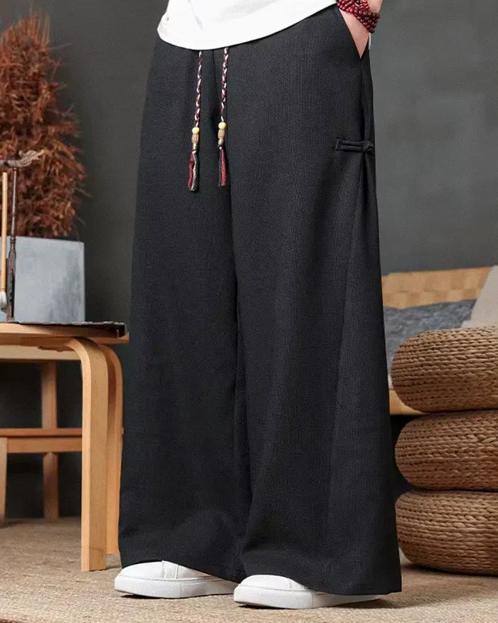 Wide Leg trousers ’Okote’ - Black / M