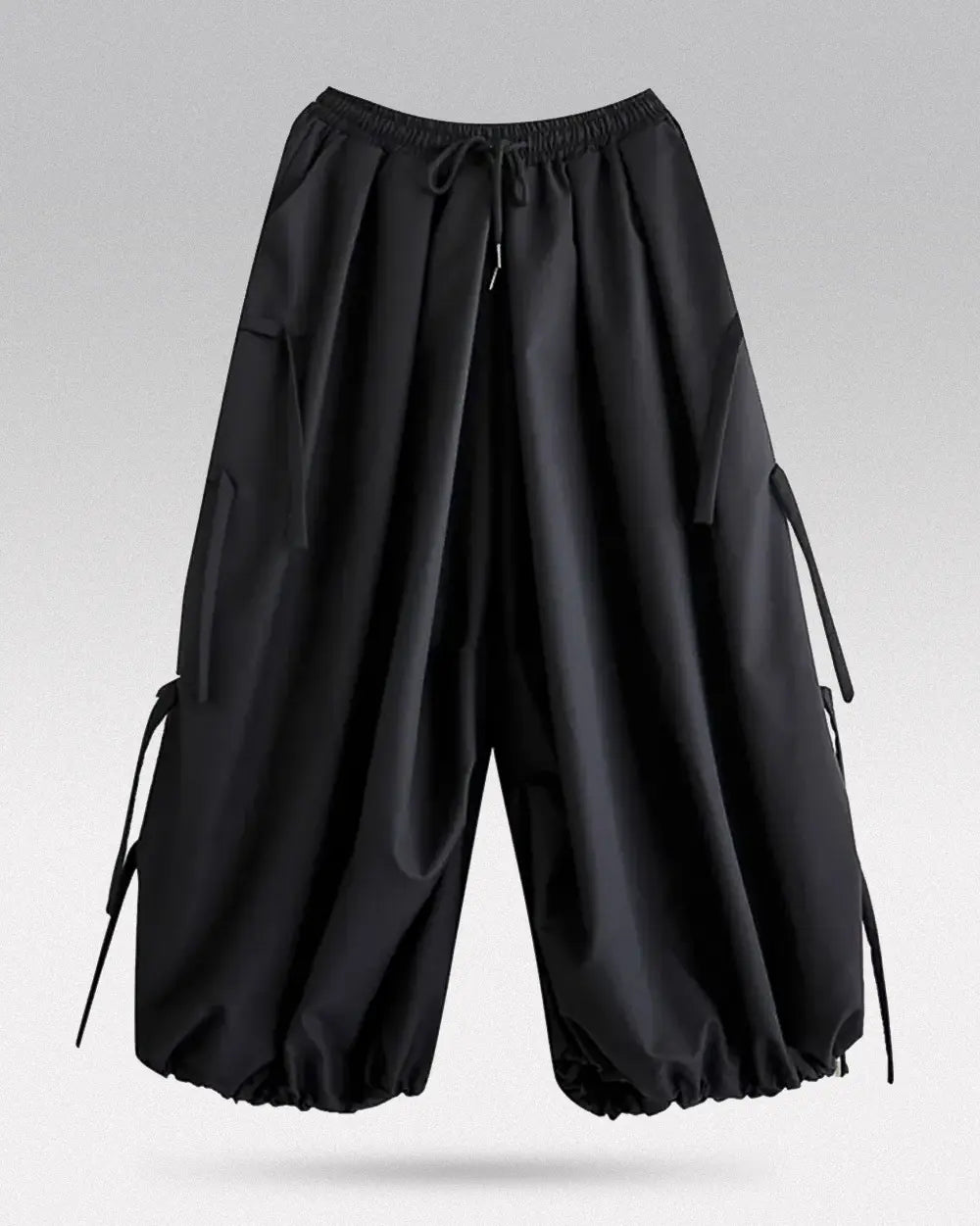 Wide legged pants women ’Gamata’ - black / One Size