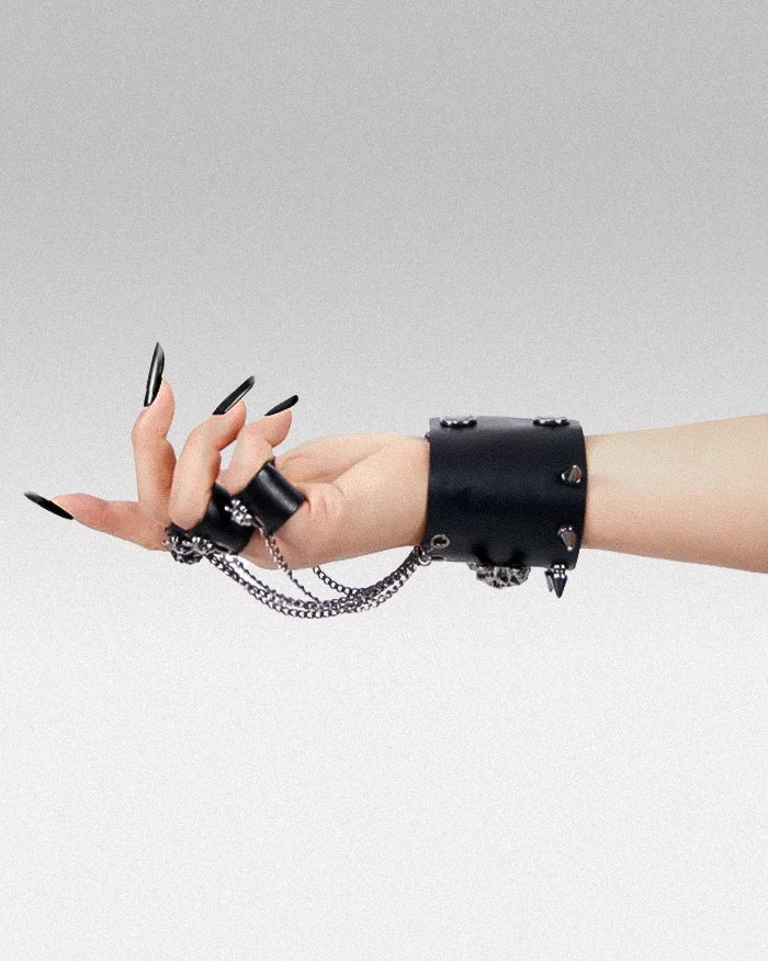 Women Skull bracelet glove - TECHWEAR STORM™