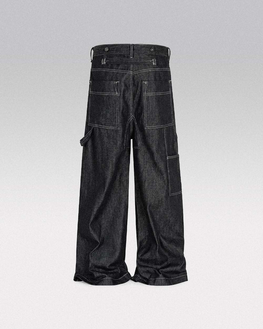Y2k black jeans men ’Kitaiba’