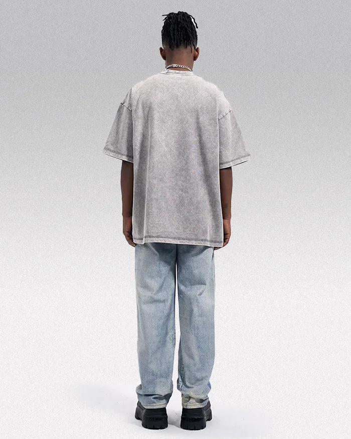 Y2k blue jeans ’Naka’ - TECHWEAR STORM™