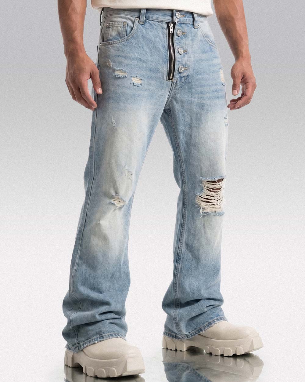 Y2k bootcut jeans ’Hiwaki’