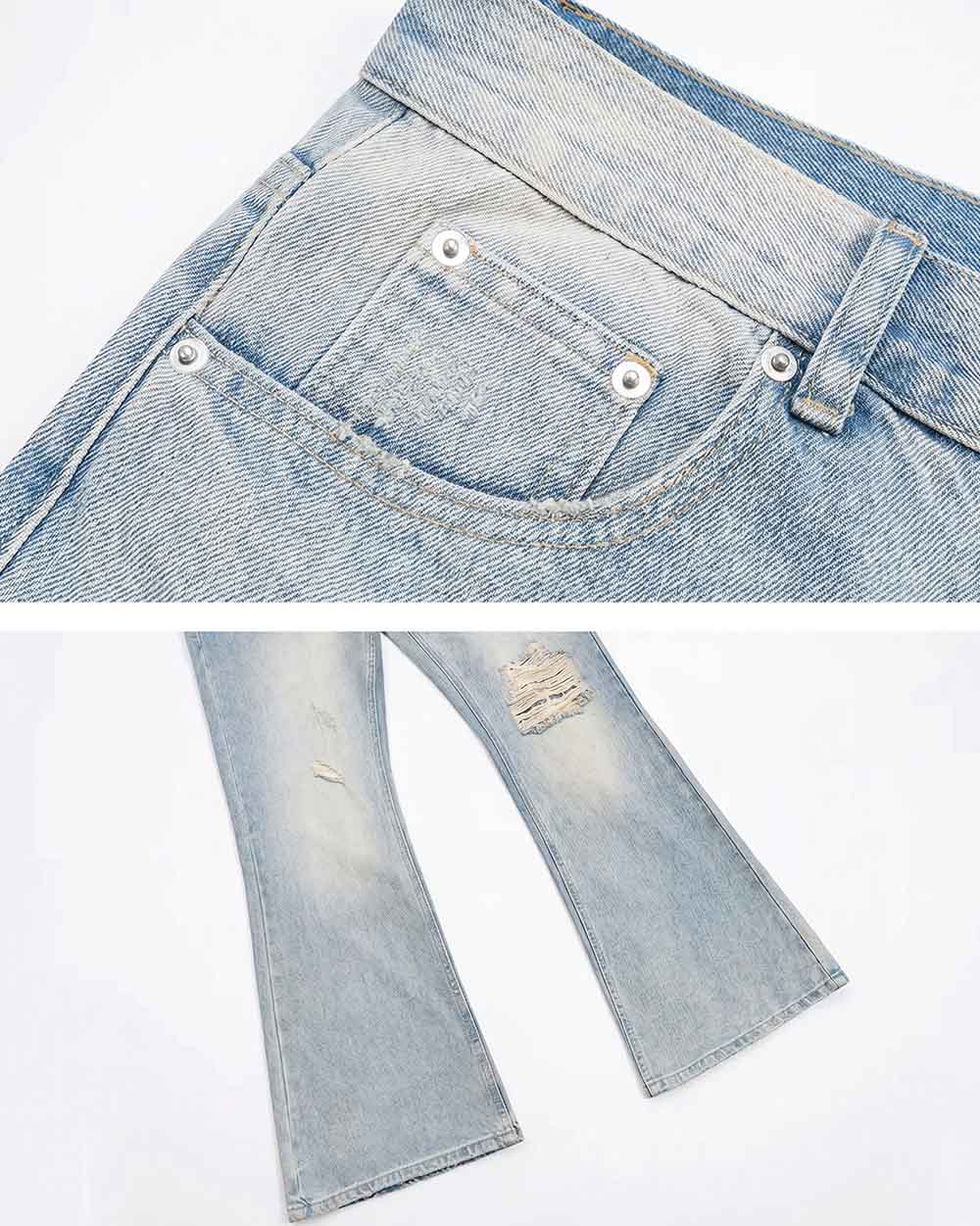 Y2k bootcut jeans ’Hiwaki’