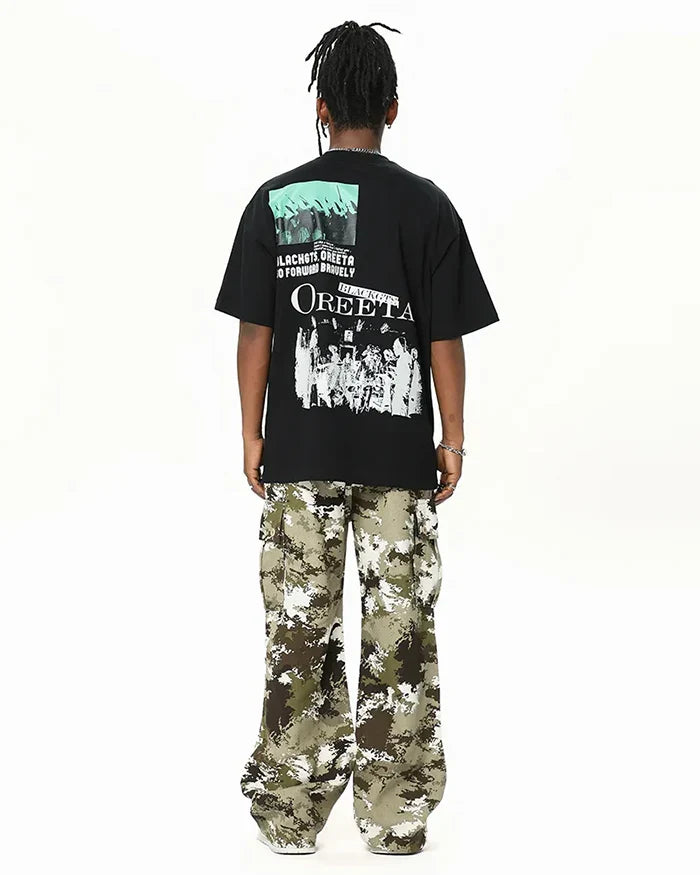 Y2k camo pants ’Bukawa’ - TECHWEAR STORM™