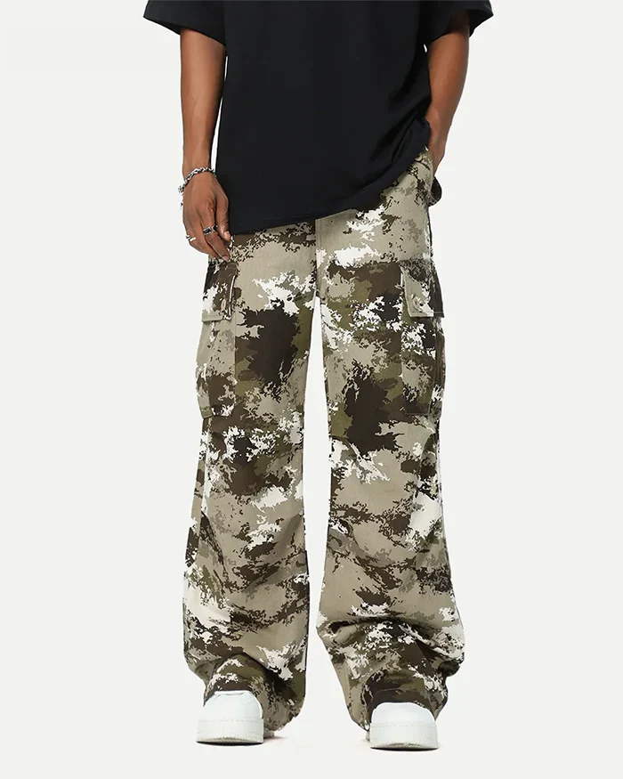 Y2k camo pants ’Bukawa’ - TECHWEAR STORM™