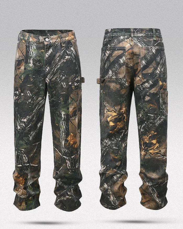 Y2k camo pants ’Kuzaki’ - TECHWEAR STORM™