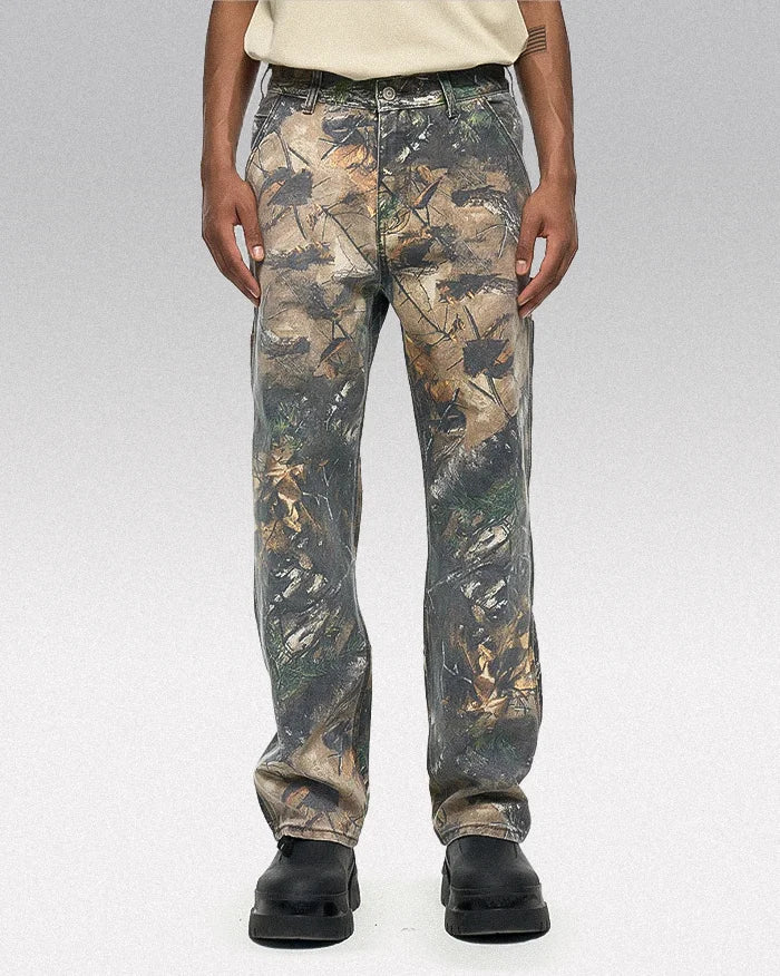 Y2k camo pants ’Kuzaki’ - TECHWEAR STORM™