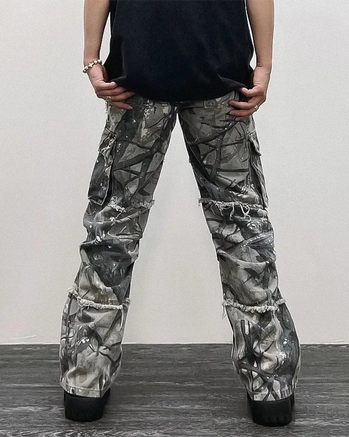 Y2k cargo trousers ’Ichinoseki’ - TECHWEAR STORM™
