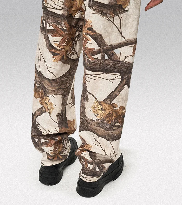 Y2k graphic jeans ’Megata’ - TECHWEAR STORM™