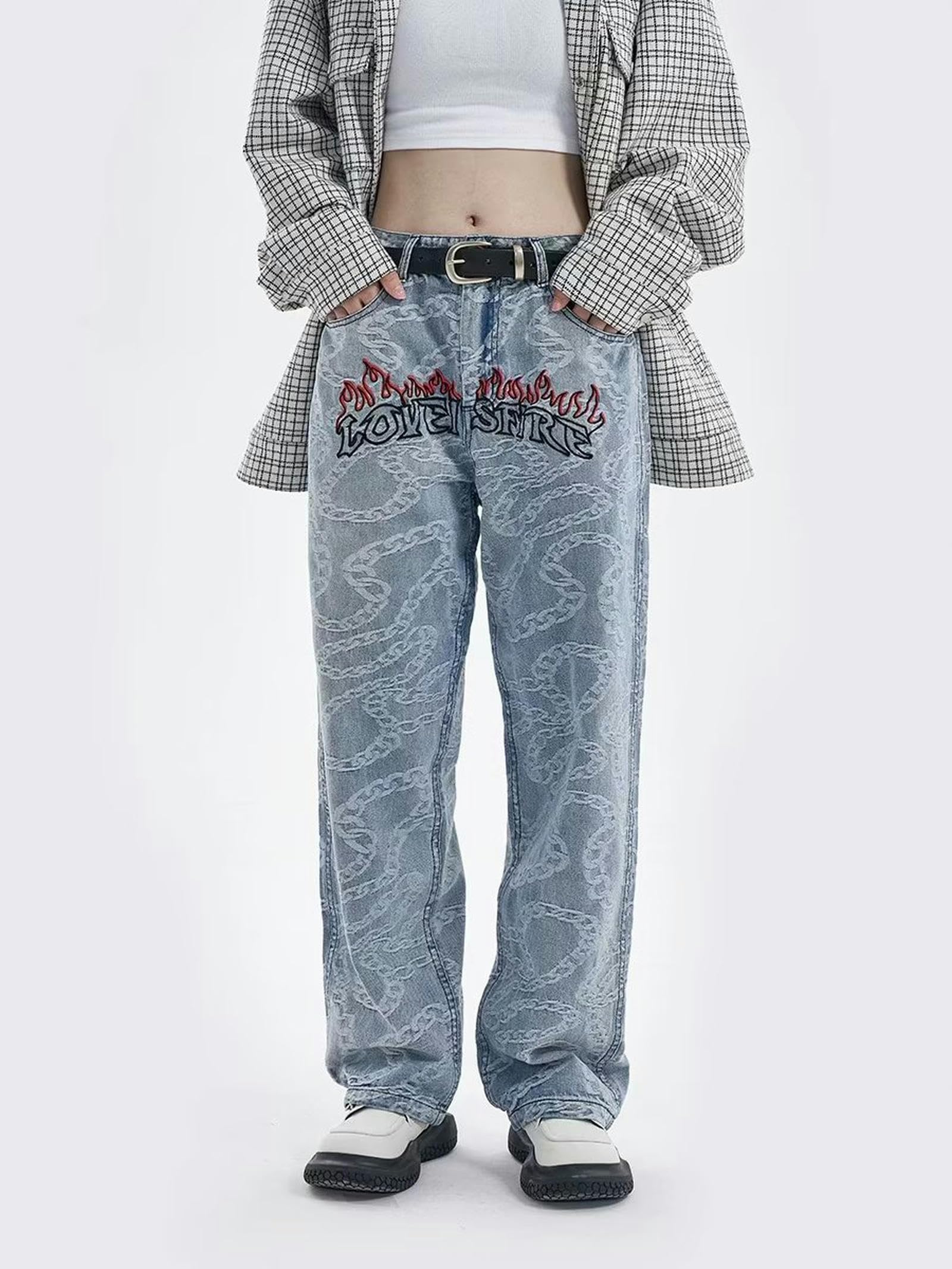 Y2k hip hop jeans ’Kamaishi’ - TECHWEAR STORM™