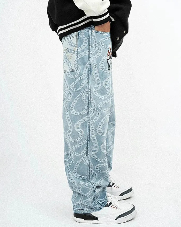 Y2k hip hop jeans ’Kamaishi’ - TECHWEAR STORM™