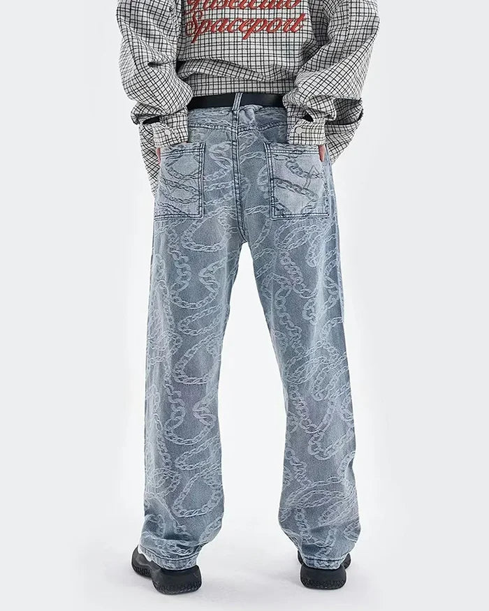 Y2k hip hop jeans ’Kamaishi’ - TECHWEAR STORM™