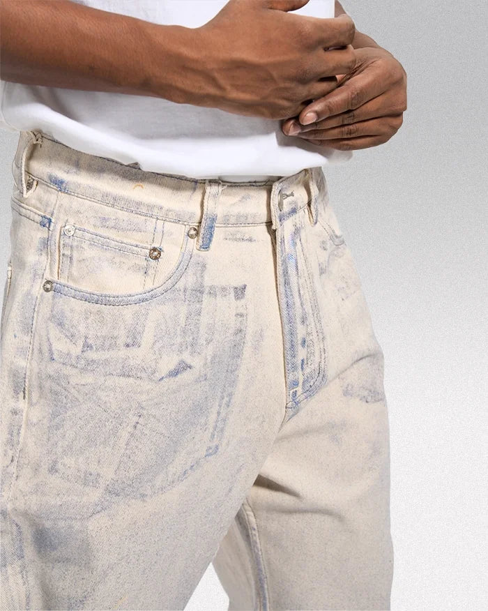 Y2k jeans for men ’Soo’ - TECHWEAR STORM™