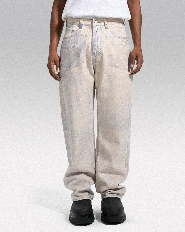 Y2k jeans for men ’Soo’ - TECHWEAR STORM™
