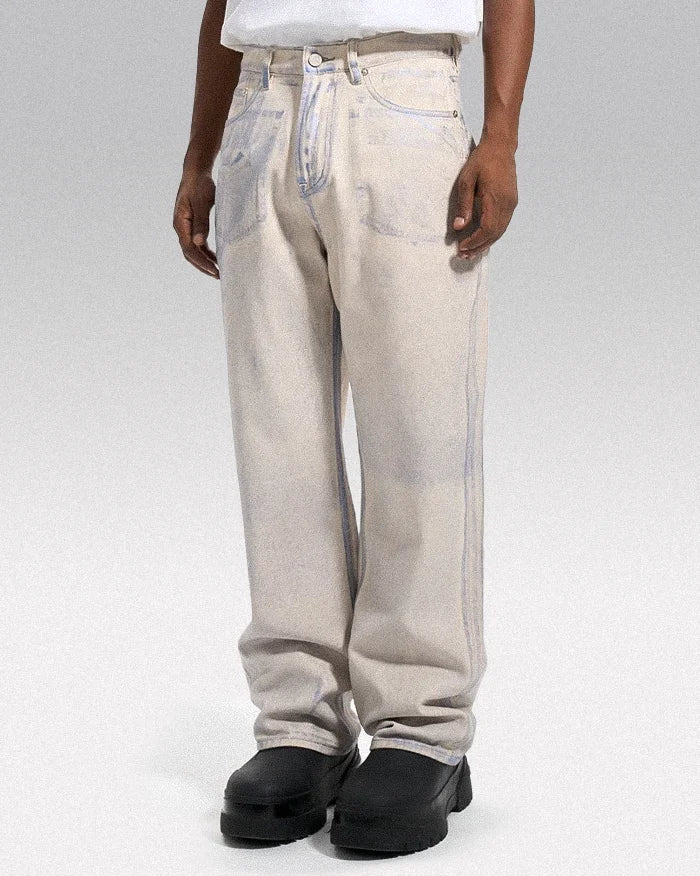 Y2k jeans for men ’Soo’ - TECHWEAR STORM™