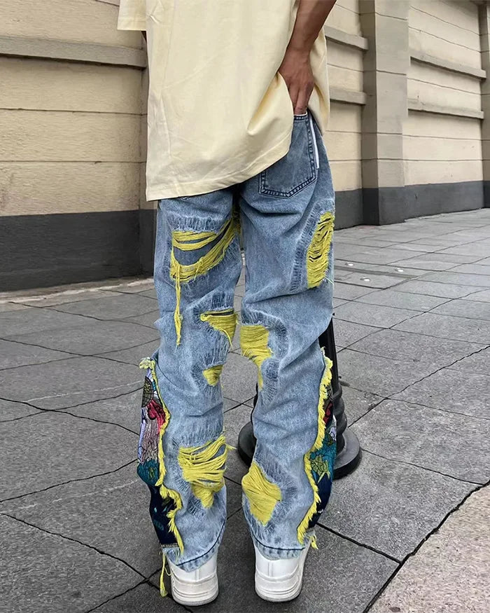 Y2k jeans style ’Yuki’ - TECHWEAR STORM™