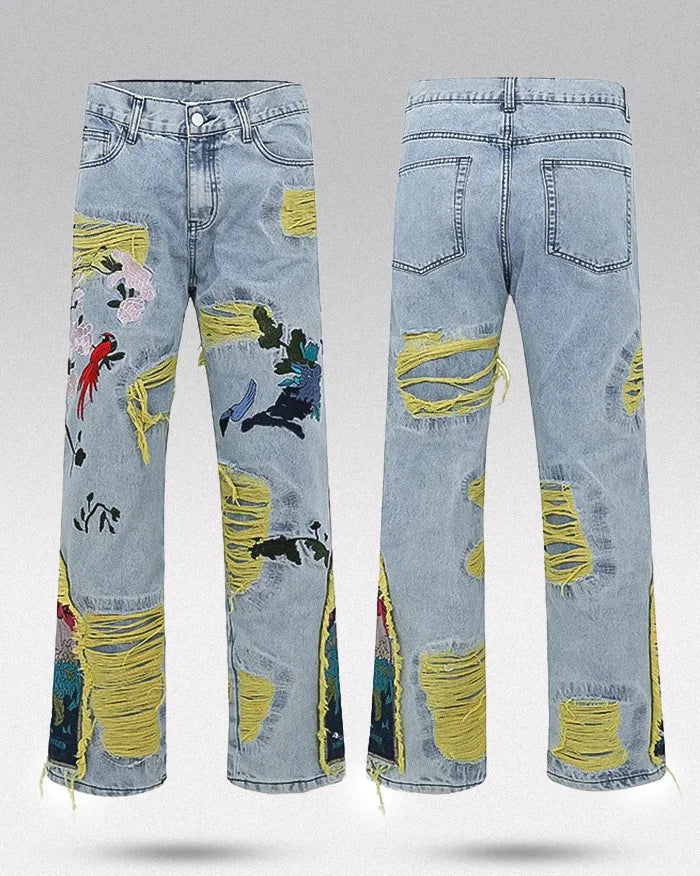 Y2k jeans style ’Yuki’ - TECHWEAR STORM™
