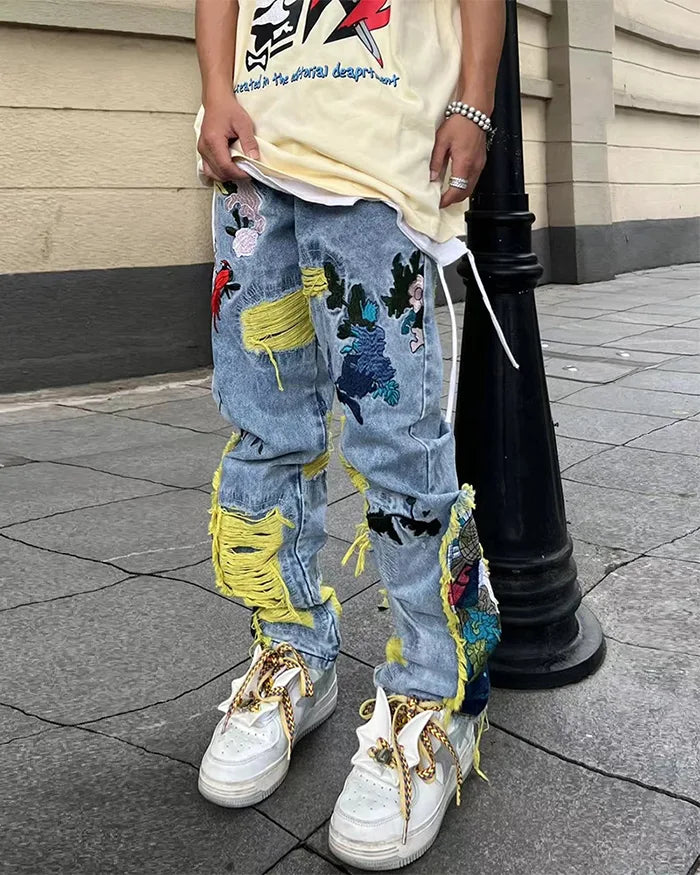 Y2k jeans style ’Yuki’ - TECHWEAR STORM™