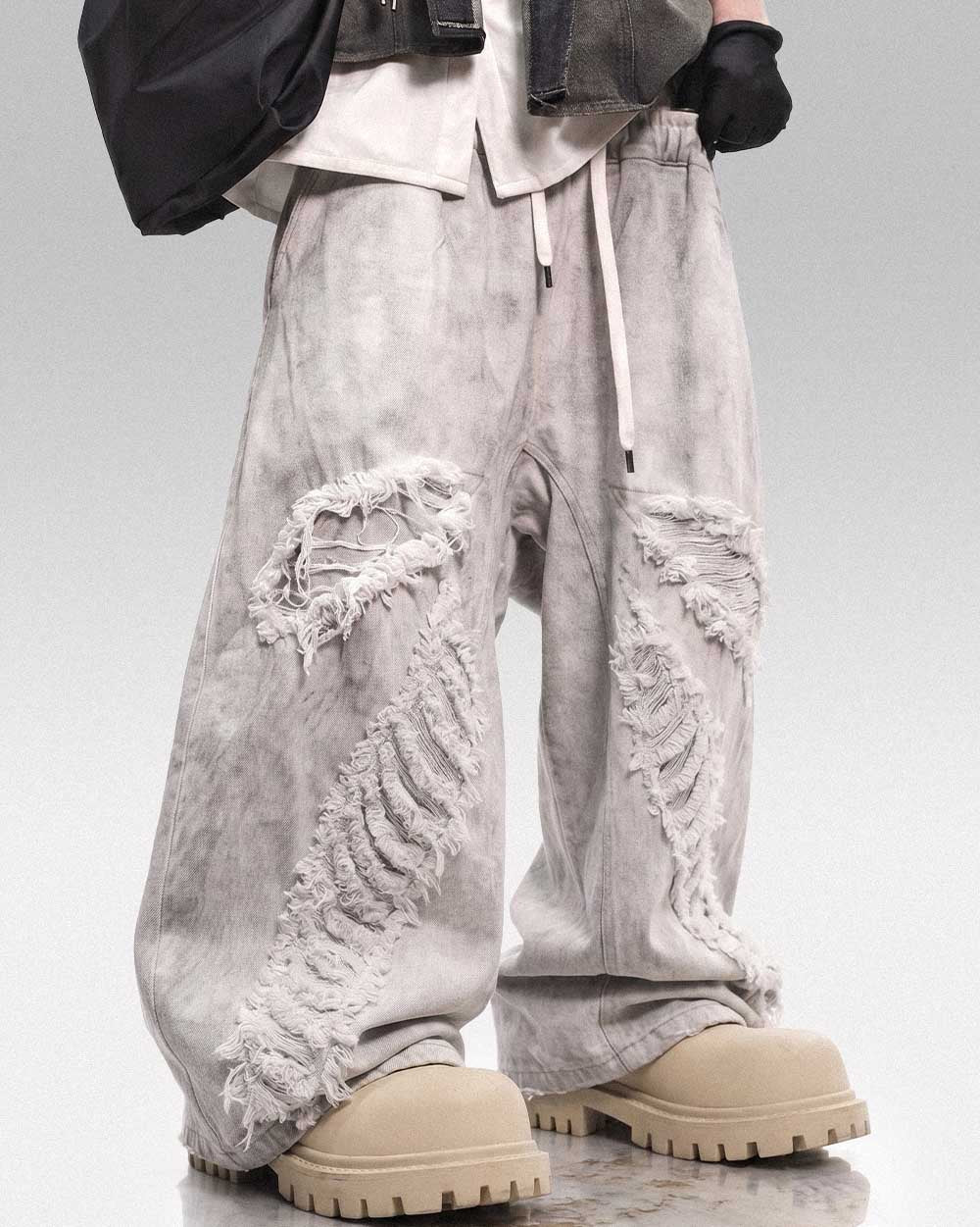 Y2k men’s baggy jeans ’Satsuma’