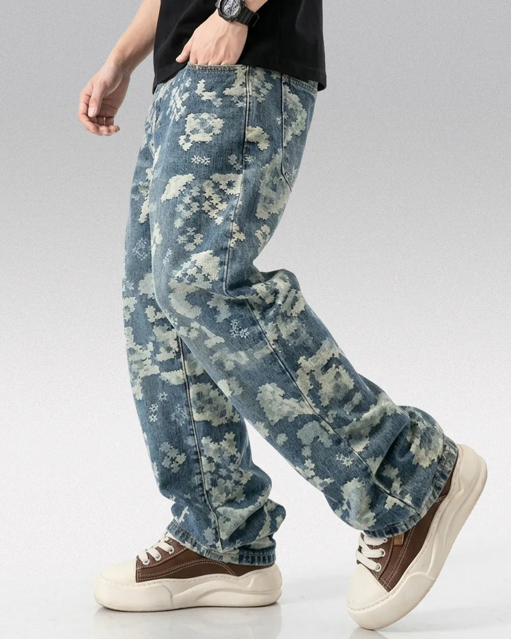 Y2k pants jeans ’Ibusuki’ - 28