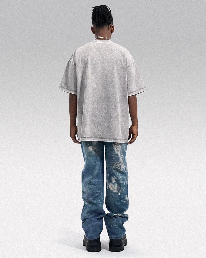 Y2k printed jeans ’Sanuki’ - TECHWEAR STORM™