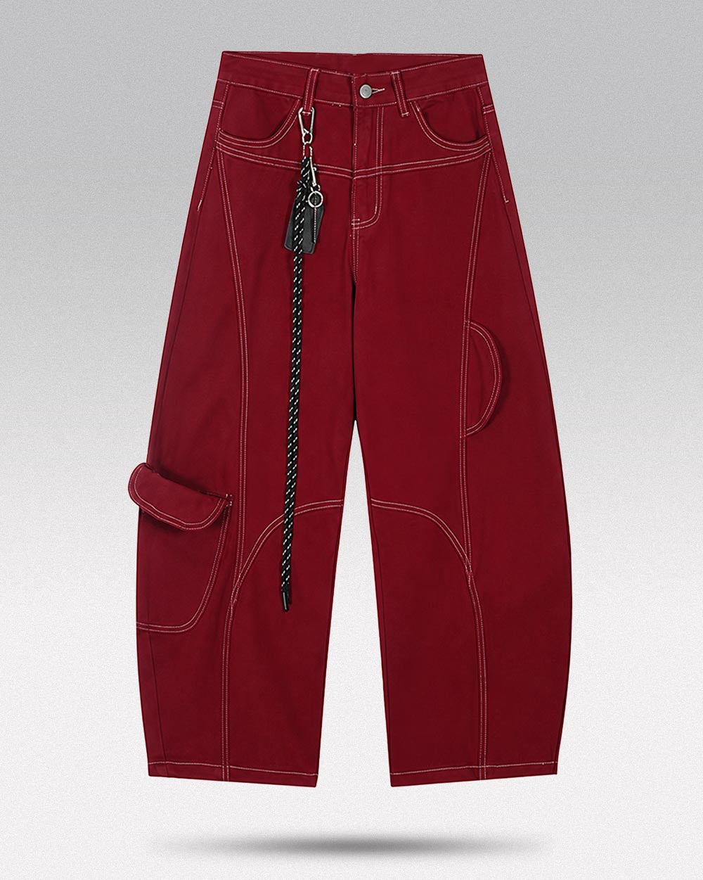 Y2k red pants ’Tono’
