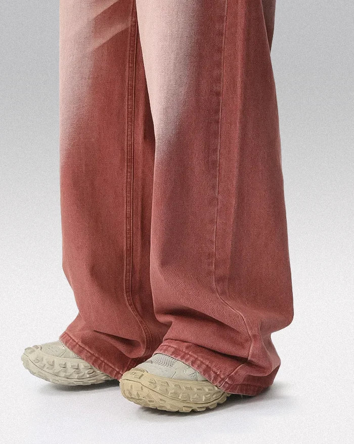 Y2k red pants ’Tono’ - TECHWEAR STORM™