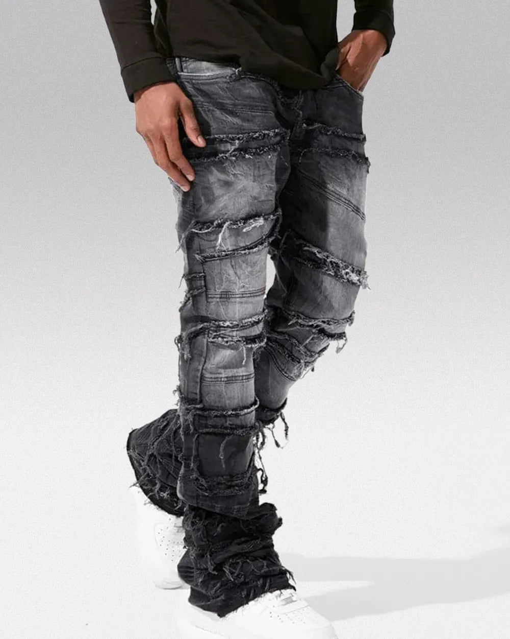 Y2k skinny jeans ’Takaha’ - Black / S