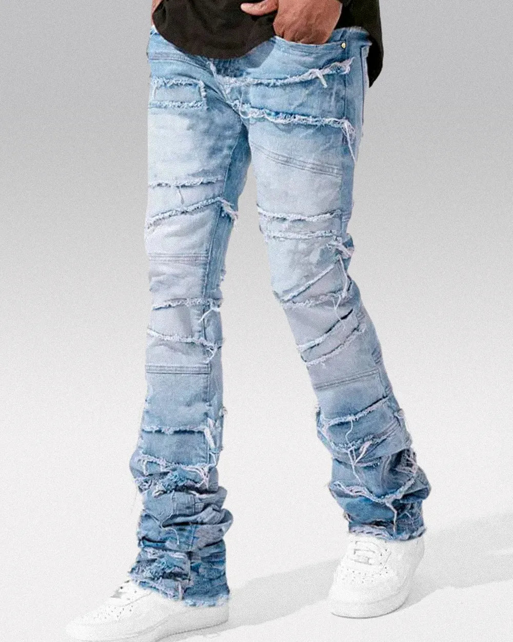 Y2k skinny jeans ’Takaha’ - Light Blue / S