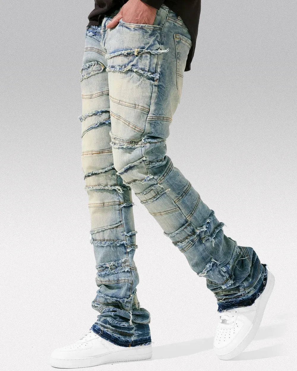 Y2k skinny jeans ’Takaha’ - Nostalgic Blue / S