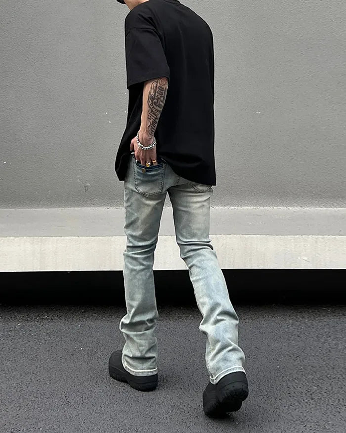 Y2k skinny jeans ’Takaha’ - TECHWEAR STORM™
