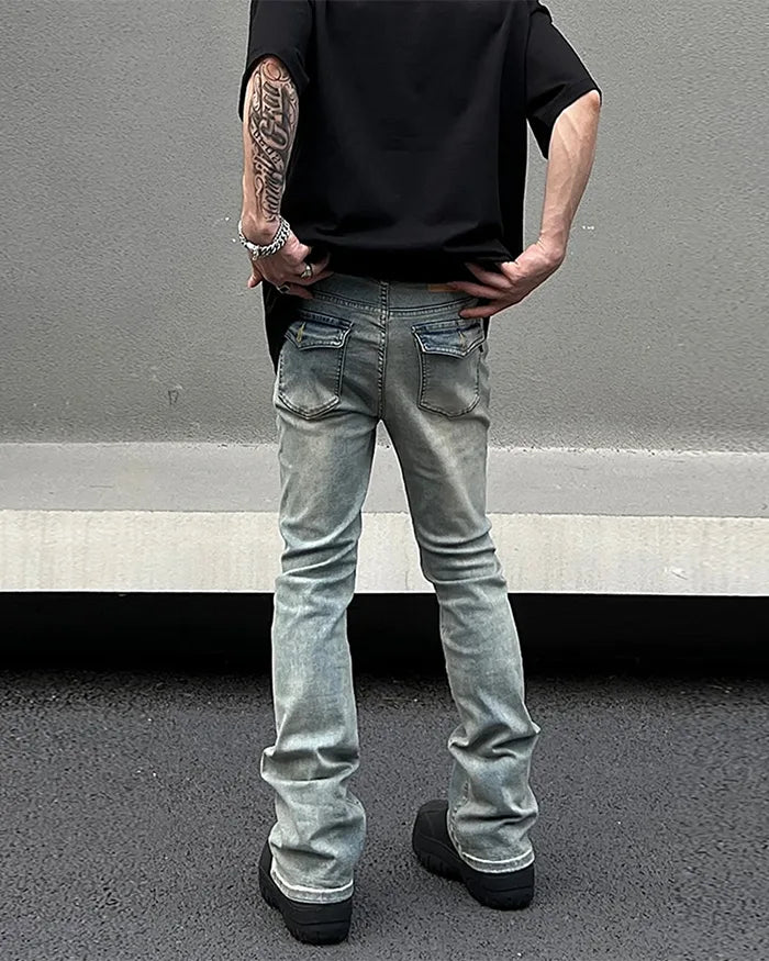 Y2k skinny jeans ’Takaha’ - TECHWEAR STORM™