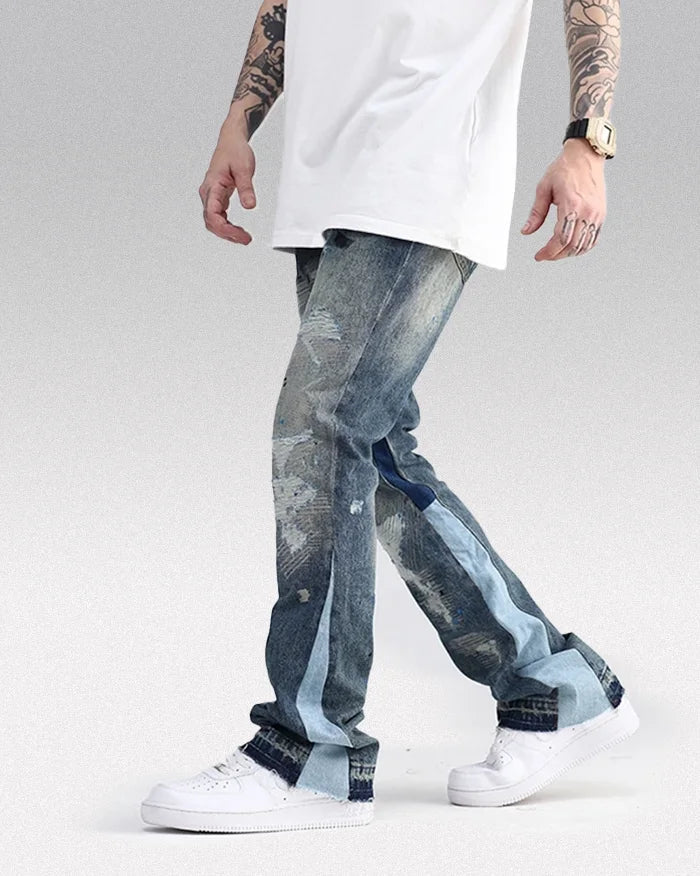 Y2k style jeans ’Ushiku’ - TECHWEAR STORM™