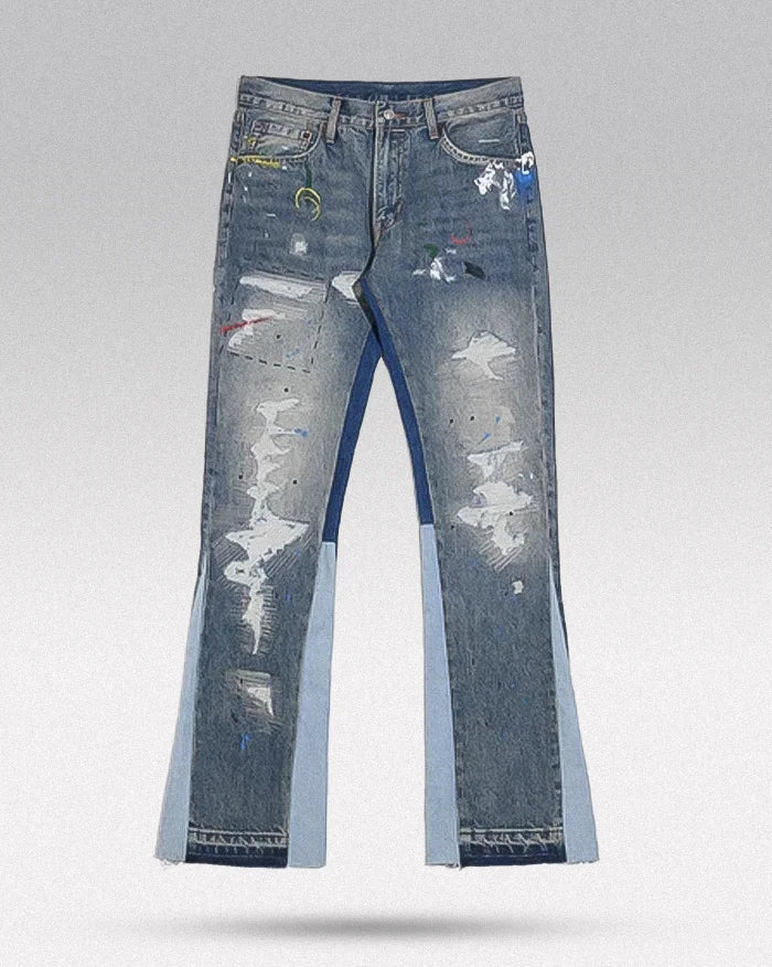 Y2k style jeans ’Ushiku’ - TECHWEAR STORM™