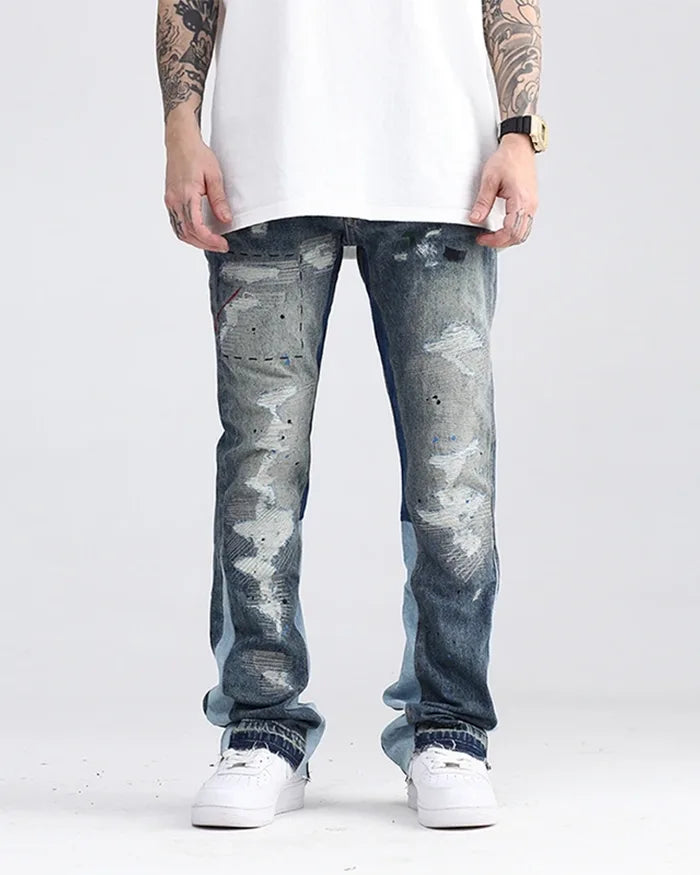 Y2k style jeans ’Ushiku’ - TECHWEAR STORM™