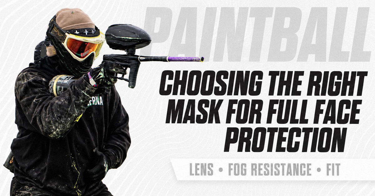 Choosing the Right Paintball Mask for Full Face Protection