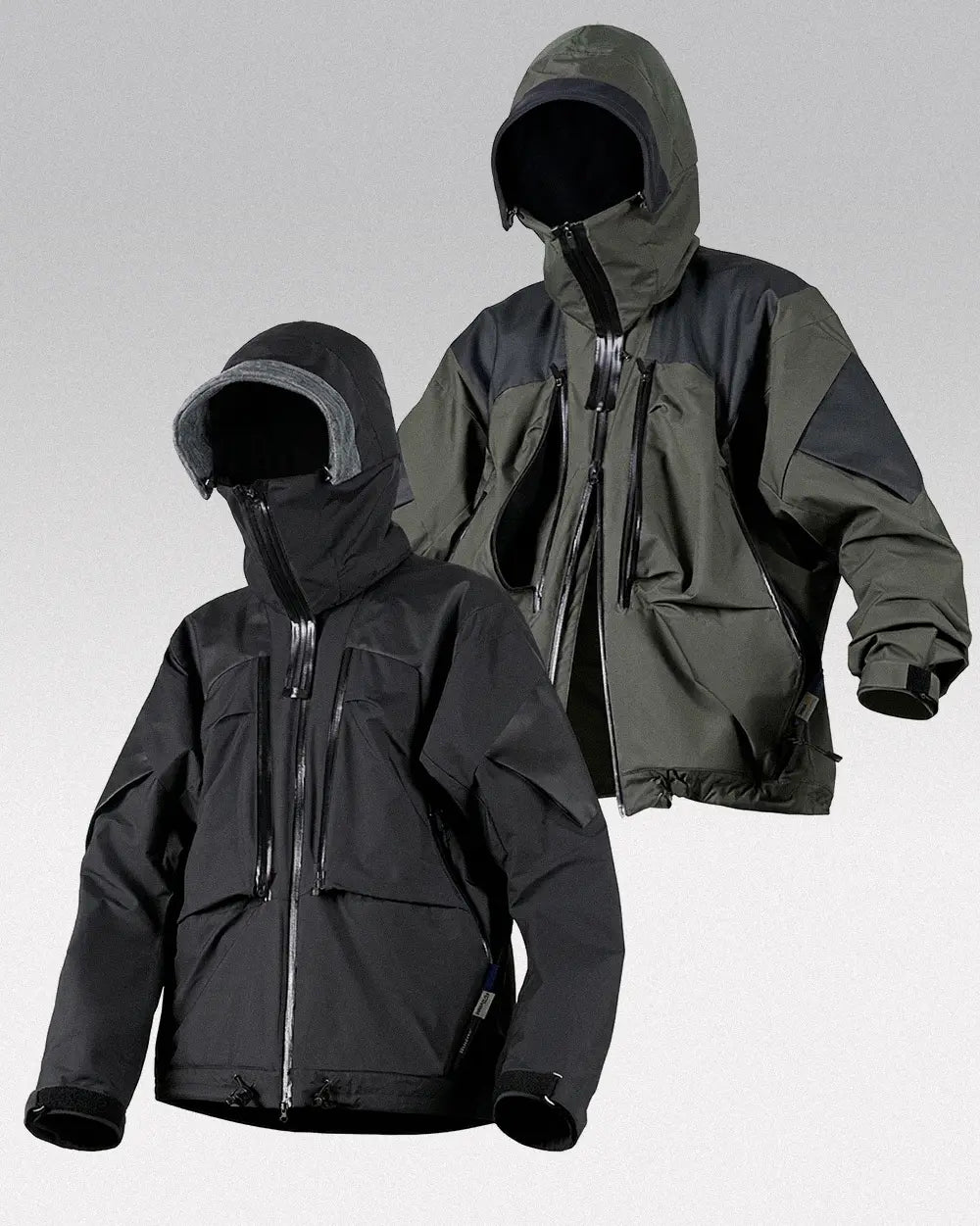 3-in-1 Hard Shell Techwear Jacket ’Fortress’