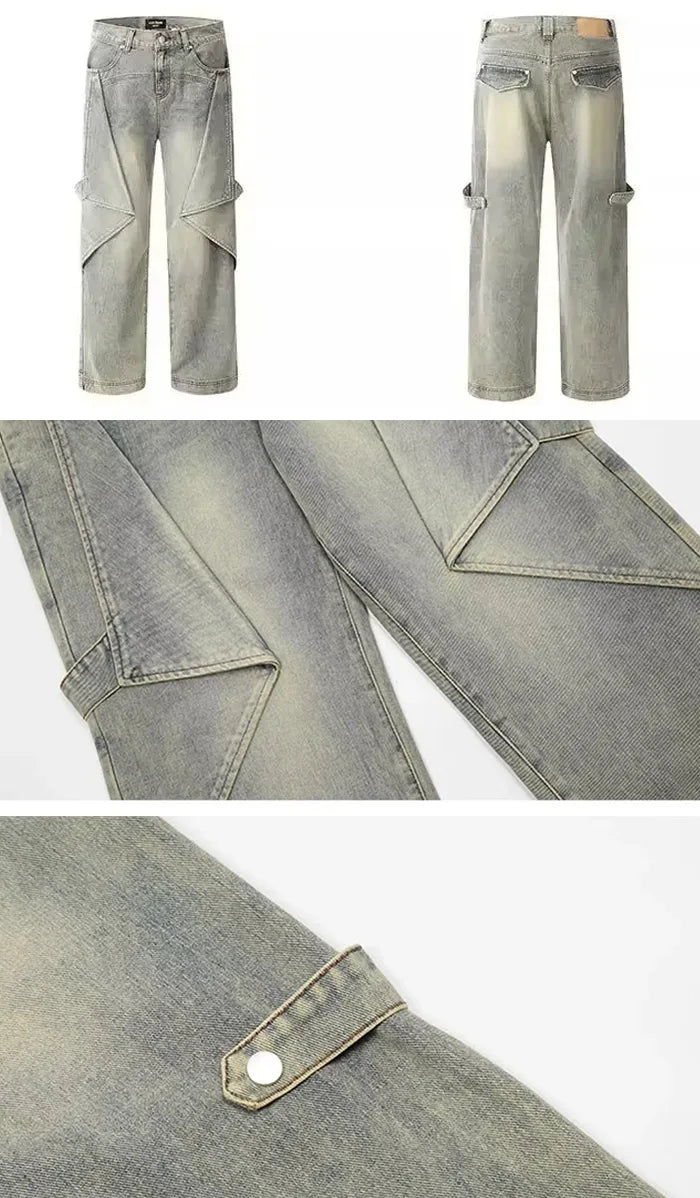 Baggy jeans Y2k men "Omitama"