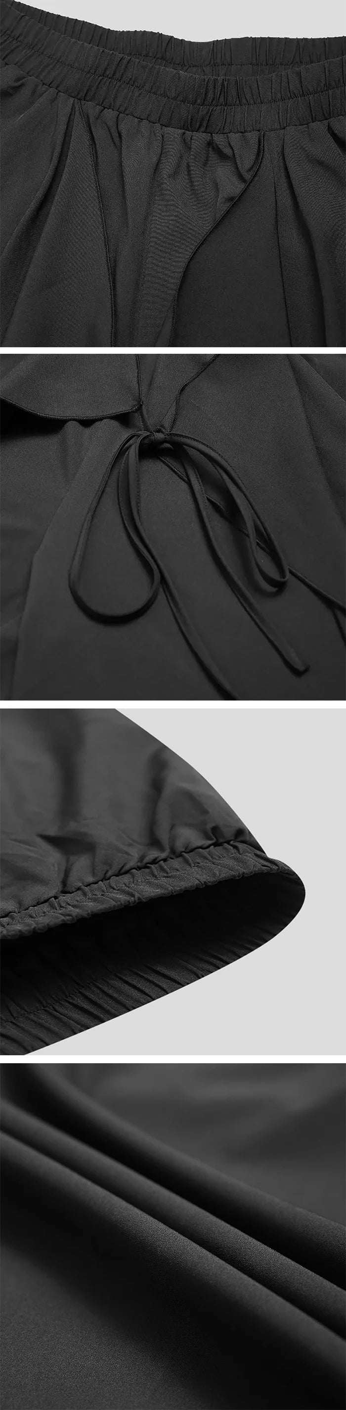 details of the Black pants japanese "Dazaifu"