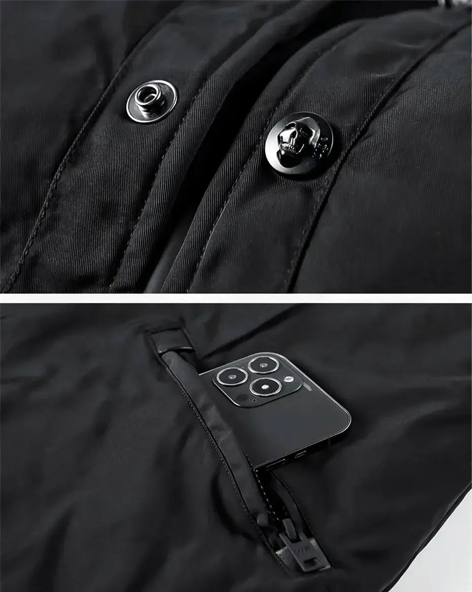 buttons of the Bomber Jacket "Konan"
