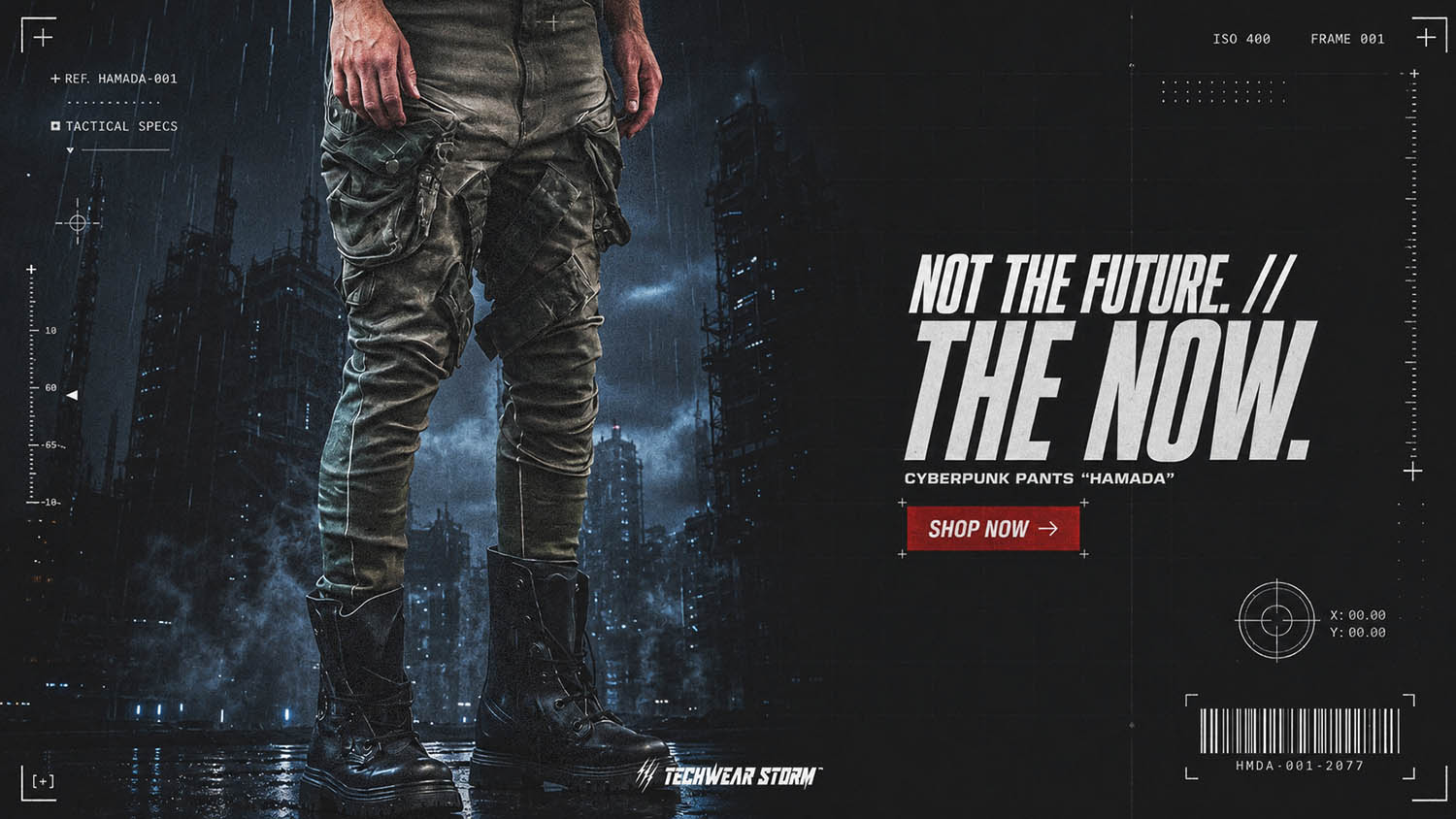 Cyberpunk Pants "Hamada" banner