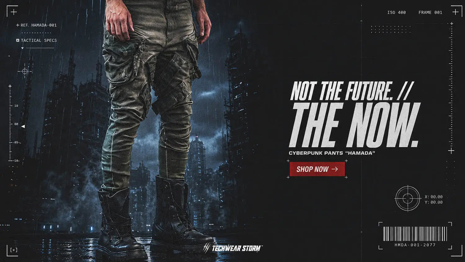 Cyberpunk Pants "Hamada" banner